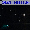 2MASS J14361110+0014051