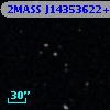 2MASS J14353622+0003505