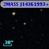 2MASS J14361993+0000577