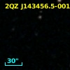 2SLAQ J143456.55-001742.4