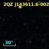 2SLAQ J143611.65-002817.1