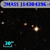 2MASS J14304396-0011573