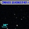 2MASS J14365747-0001390