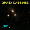 2MASX J14361481-0303231
