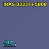 IRAS 03337+5808