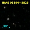 IRAS 03194+5825