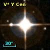 V* Y Cen