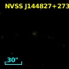 NVSS J144827+273318