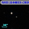 NVSS J144033+203857