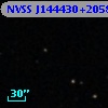 NVSS J144430+205856