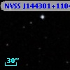 NVSS J144301+110417