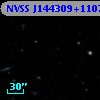 NVSS J144309+110750