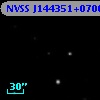 NVSS J144351+070015