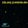 2SLAQ J144036.06+002638.7