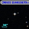 2MASS J14411679+0002500