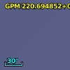GPM 220.694852+01.701522