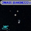 2MASS J14430222+0151468