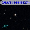 2MASS J14443827+0124376