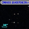 2MASS J14375628+0011436