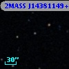 2MASS J14381149+0016073