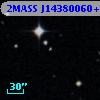2MASS J14380060+0002245