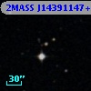 2MASS J14391147+0003224