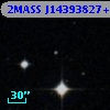 2MASS J14393827+0012002