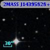 2MASS J14395828+0011598