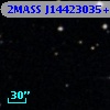 2MASS J14423035+0013112