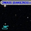 2MASS J14412831+0013438