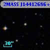2MASS J14412686+0000127