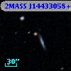 2MASS J14433058+0012349