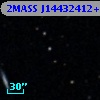 2MASS J14432412+0013132