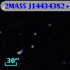 2MASS J14434382+0013134