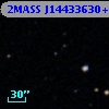 2MASS J14433630+0013411