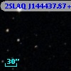 2SLAQ J144437.87+000807.8