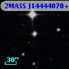 2MASS J14444070+0009128