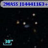 2MASS J14441163+0011099