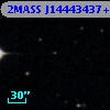2MASS J14443437+0003265