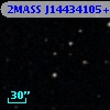2MASS J14434105+0000143