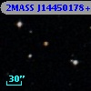 2MASS J14450178+0000419