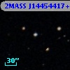 2MASS J14454417+0012312