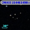 2MASS J14461490+0012294