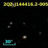 2SLAQ J144416.16-005236.6