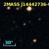 2MASS J14442736-0147075