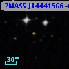 2MASS J14441868-0011294