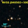NVSS J040502+500442
