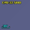 CPD-22  5840