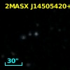 2MASX J14505420+3508374
