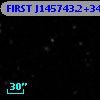 FIRST J145743.2+343505